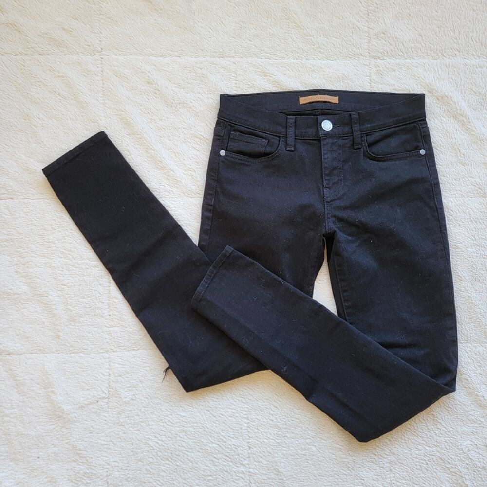Rebecca‎ Minkoff Black Midrise Thompson Skinny Jeans
